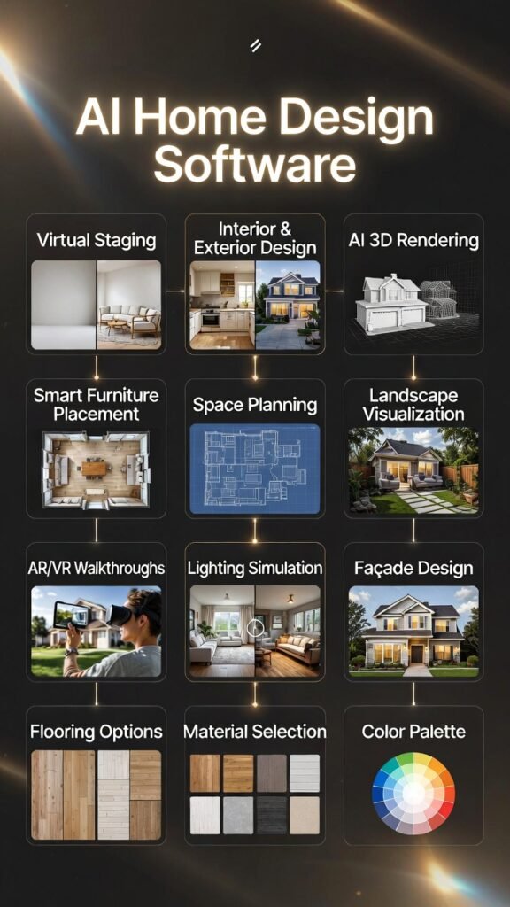 What are AI Home Design Software?