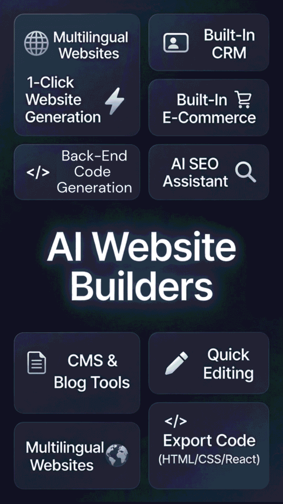 What are AI Website Builders