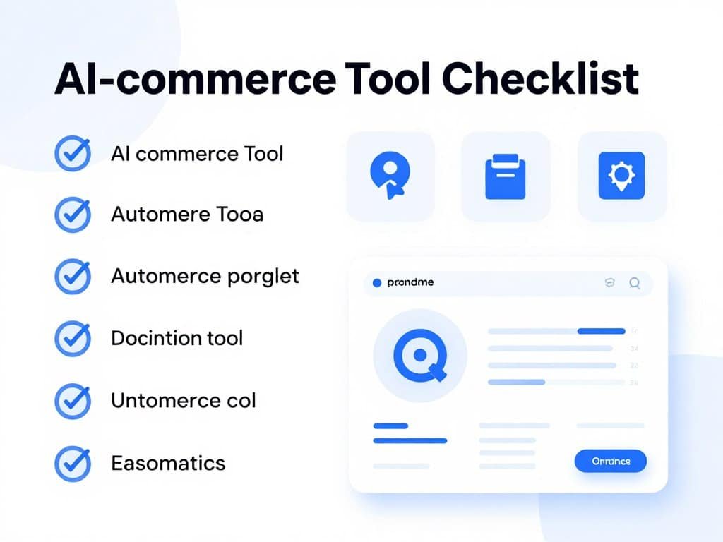 Key features checklist for AI ecommerce tools evaluation
