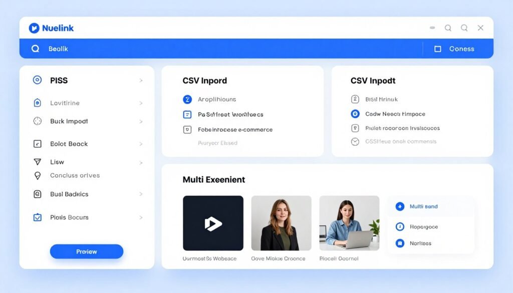 Nuelink bulk scheduling and automation interface Nuelink bulk scheduling and automation interface