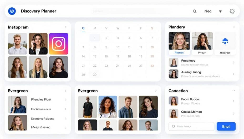 Post Planner content discovery and scheduling dashboard