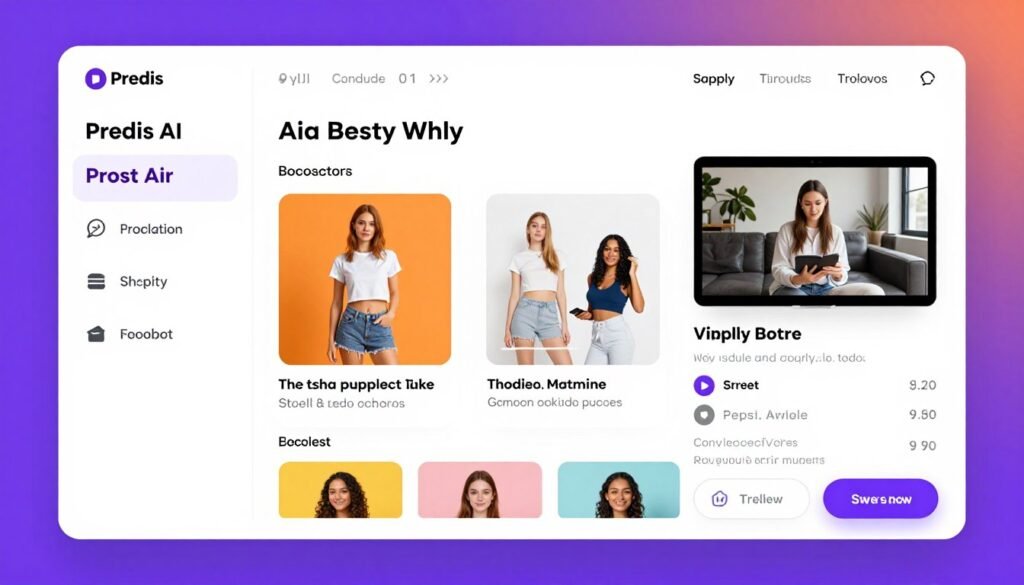 Predis AI e-commerce content creation dashboard Predis AI e-commerce content creation dashboard