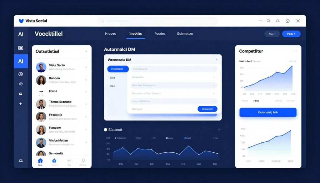 Vista Social comprehensive dashboard with multi-platform management Vista Social comprehensive dashboard with multi-platform management