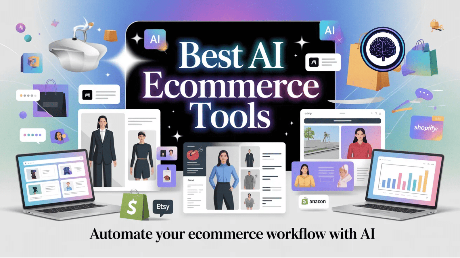 Best AI Ecommerce Tools Blog Cover