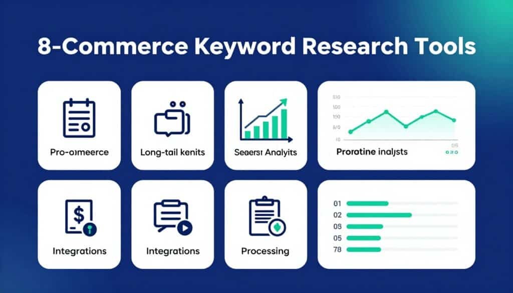 checklist infographic of key features in e-commerce keyword research tools checklist infographic of key features in e-commerce keyword research tools