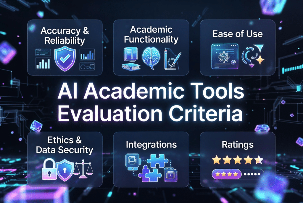 AI Academic Tools Evaluation Criteria