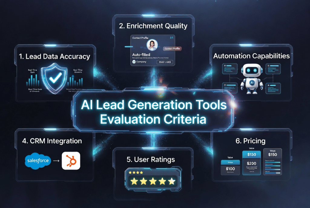 AI Lead Generation Tools Evaluation Criteria