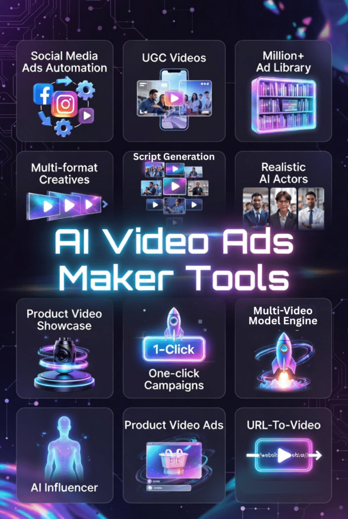 What are AI Ads Maker Tools? (Video Ads Generation)