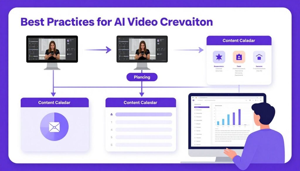 Best practices guide for maximizing AI video generator results