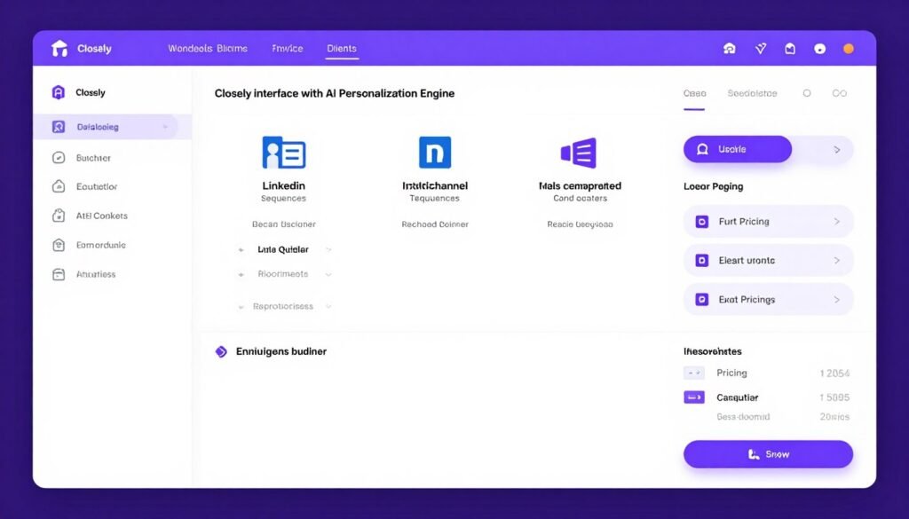 Closely AI-powered LinkedIn automation with flat agency pricing