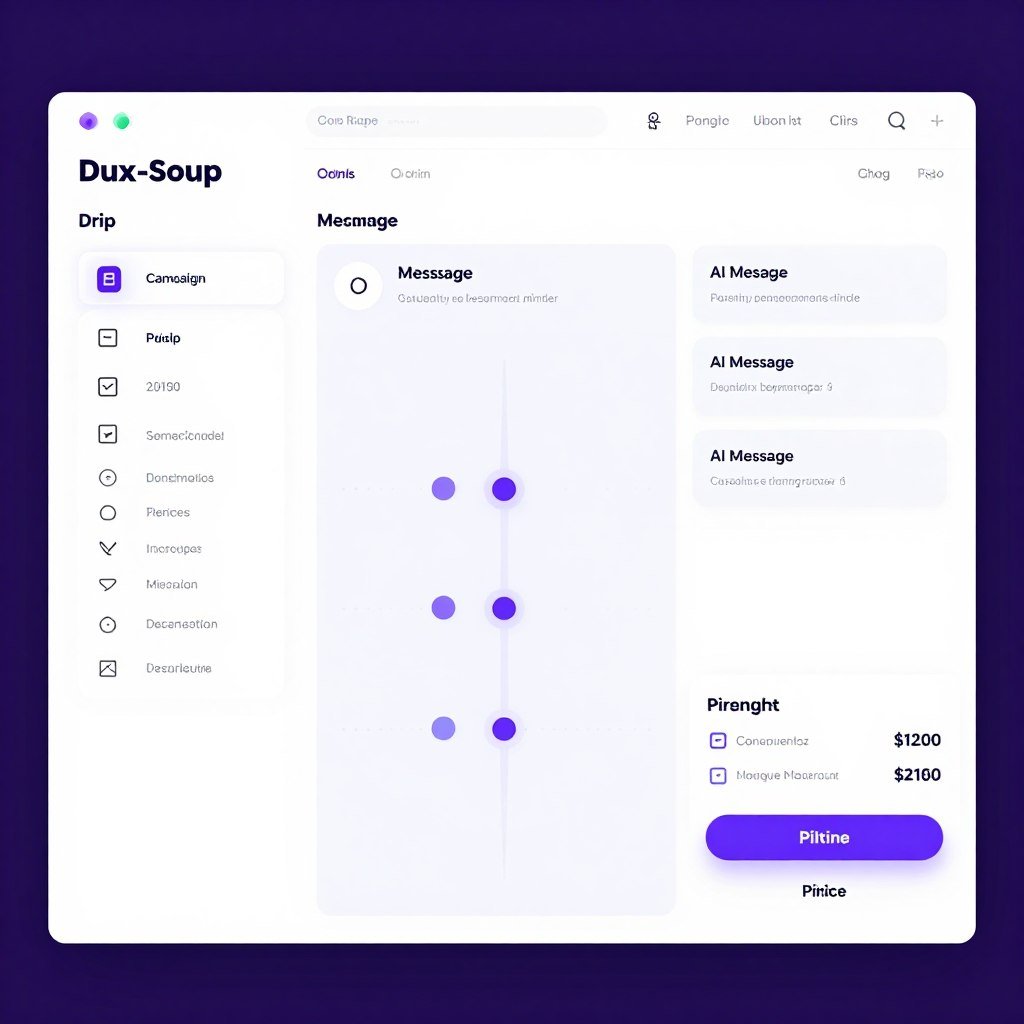 Dux-Soup affordable LinkedIn automation interface