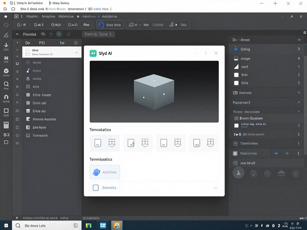 Sloyd AI Unity plugin integration showing in-editor asset generation